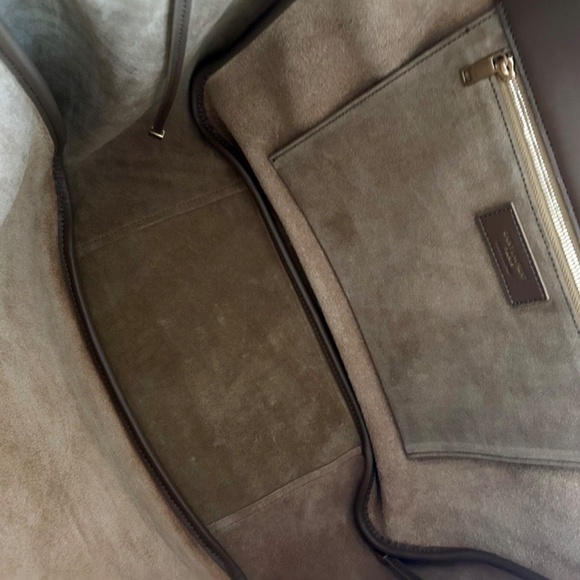 YSL LE 5 À 7 BEA IN SUEDE GOLDENLEAF - Picture 2 of 4